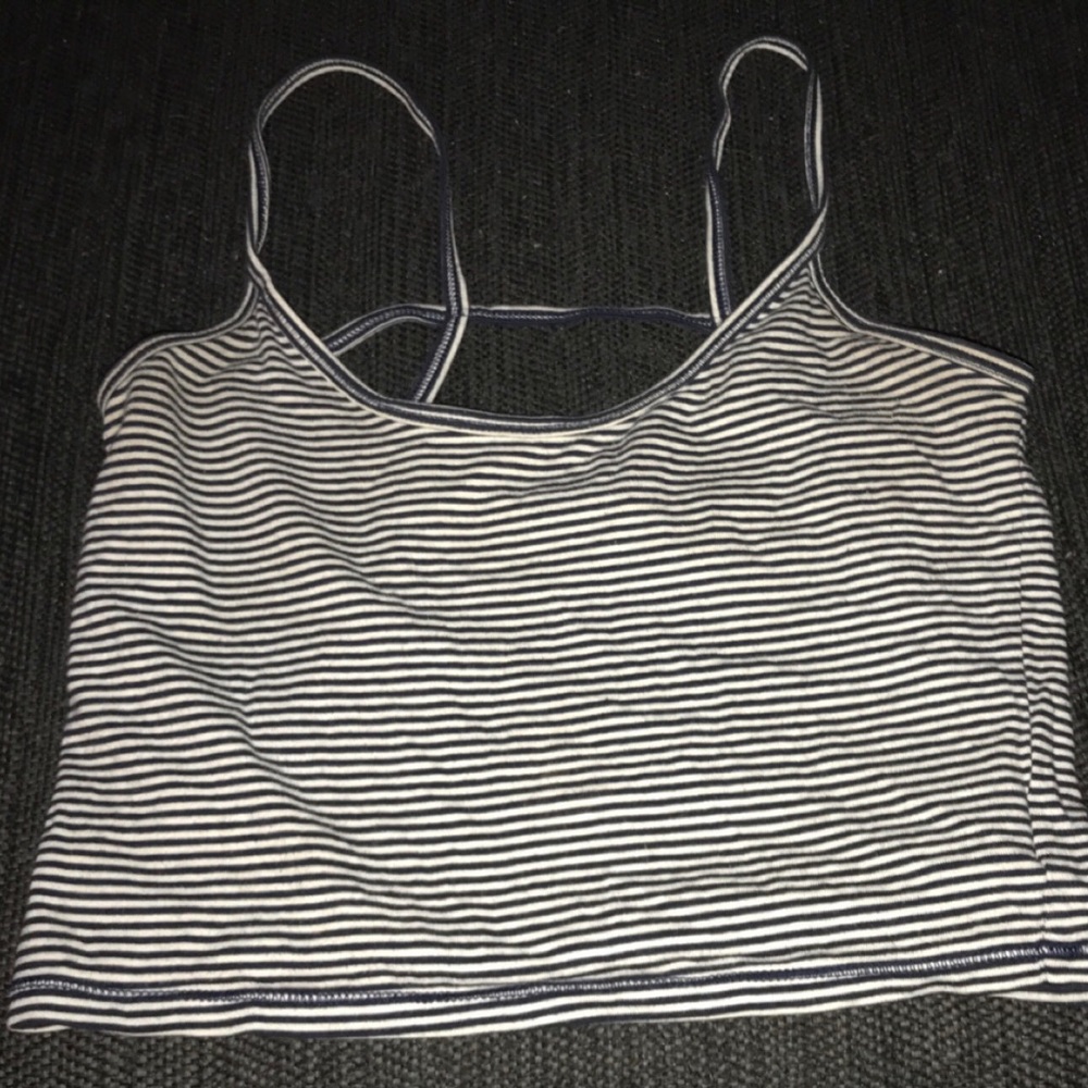 Striped Crop Top